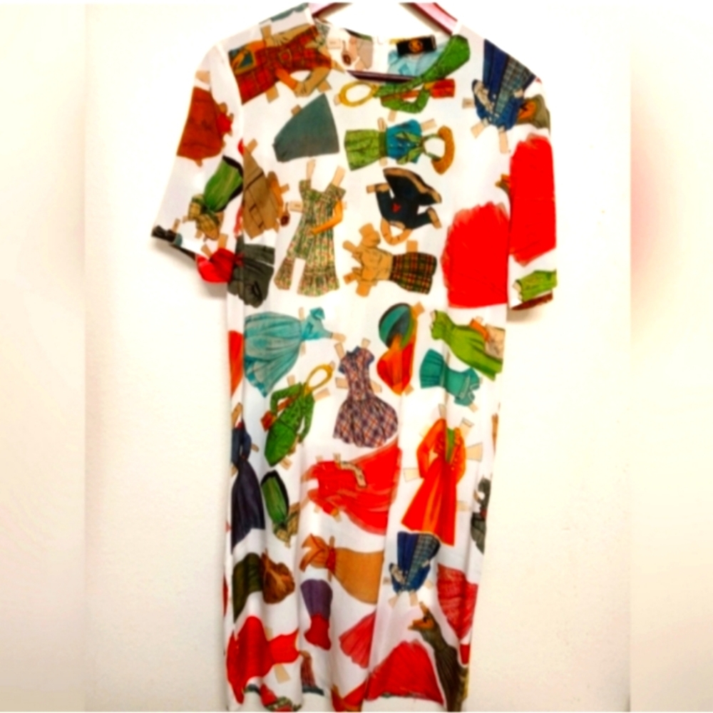 Beautiful Paper Doll Light Weight Silk Dress
